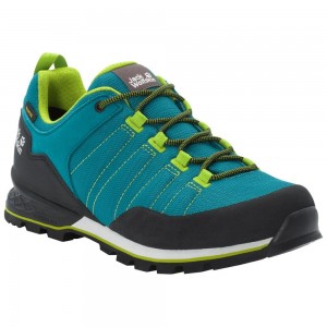 Zapatillas de Senderismo Jack Wolfskin Scrambler Lite Texapore Low Hombre Verde | RY8914230