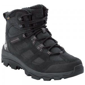 Zapatillas de Senderismo Jack Wolfskin Vojo 3 Wt Texapore Mid Mujer Negras | CY6471890