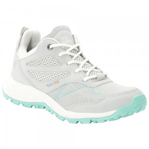 Zapatillas de Senderismo Jack Wolfskin Woodland Vent Low Mujer Verde Menta | GN7609182