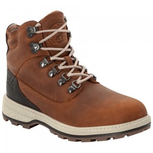 Zapatos Casuales Jack Wolfskin Jack Mid Mujer Brown/White | DC6034521