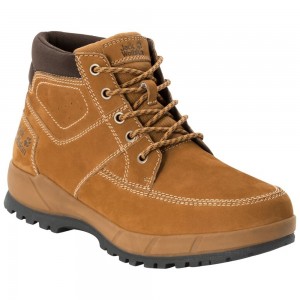 Zapatos Casuales Jack Wolfskin Jackson Mid Hombre Orange/Brown | VH2619075